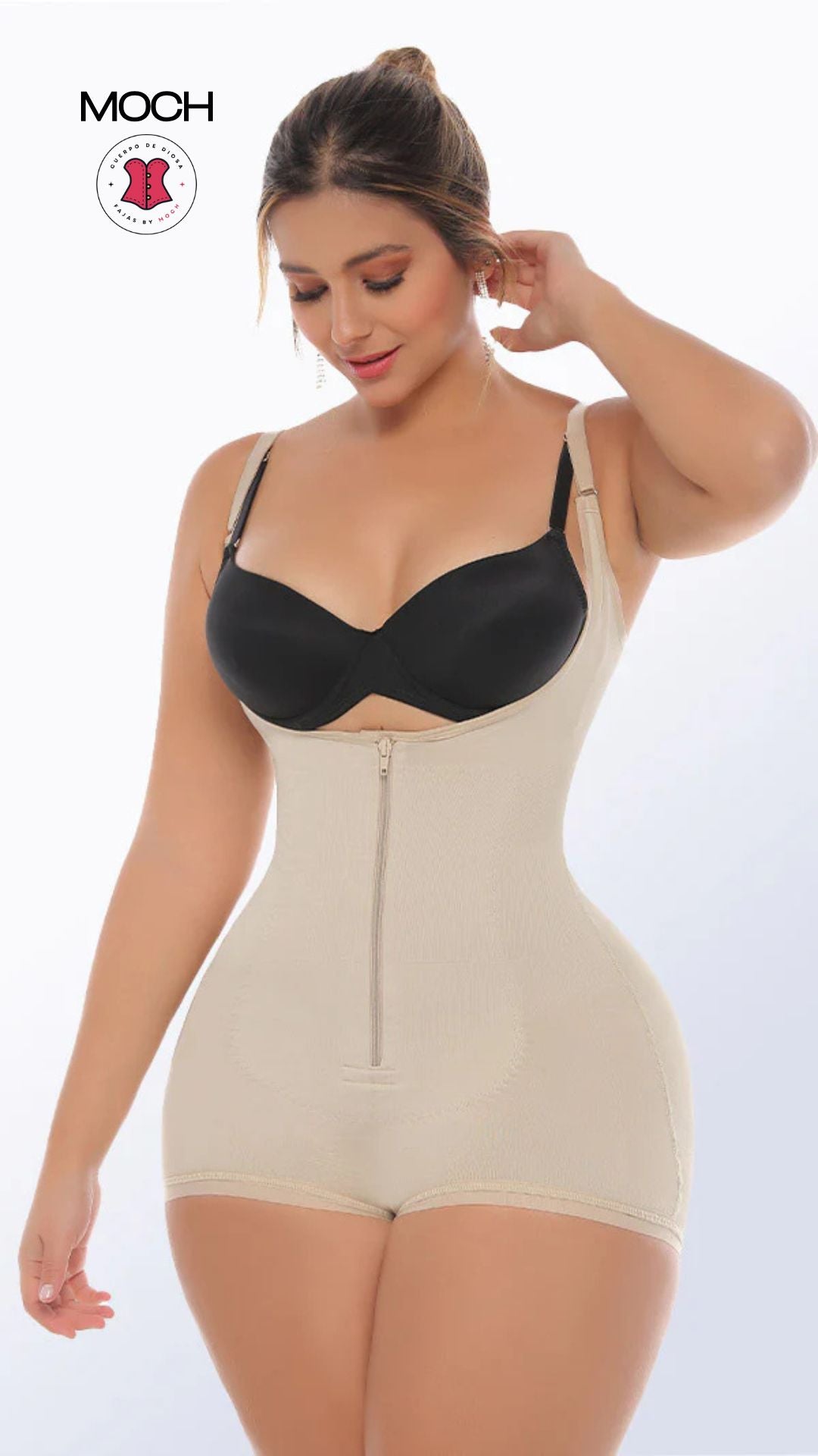 Faja Luciana– Faja Cachetero Moldeadora Térmica con Látex Abdominal