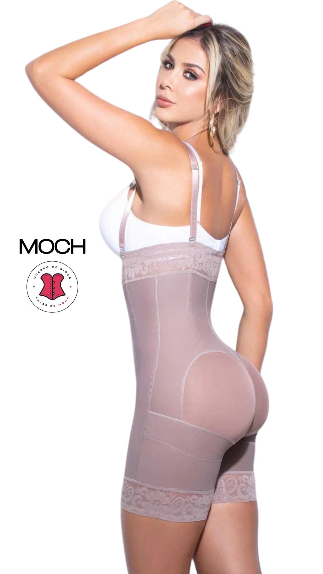 Body Rossana – Faja Moldeadora Strapless con Cremallera